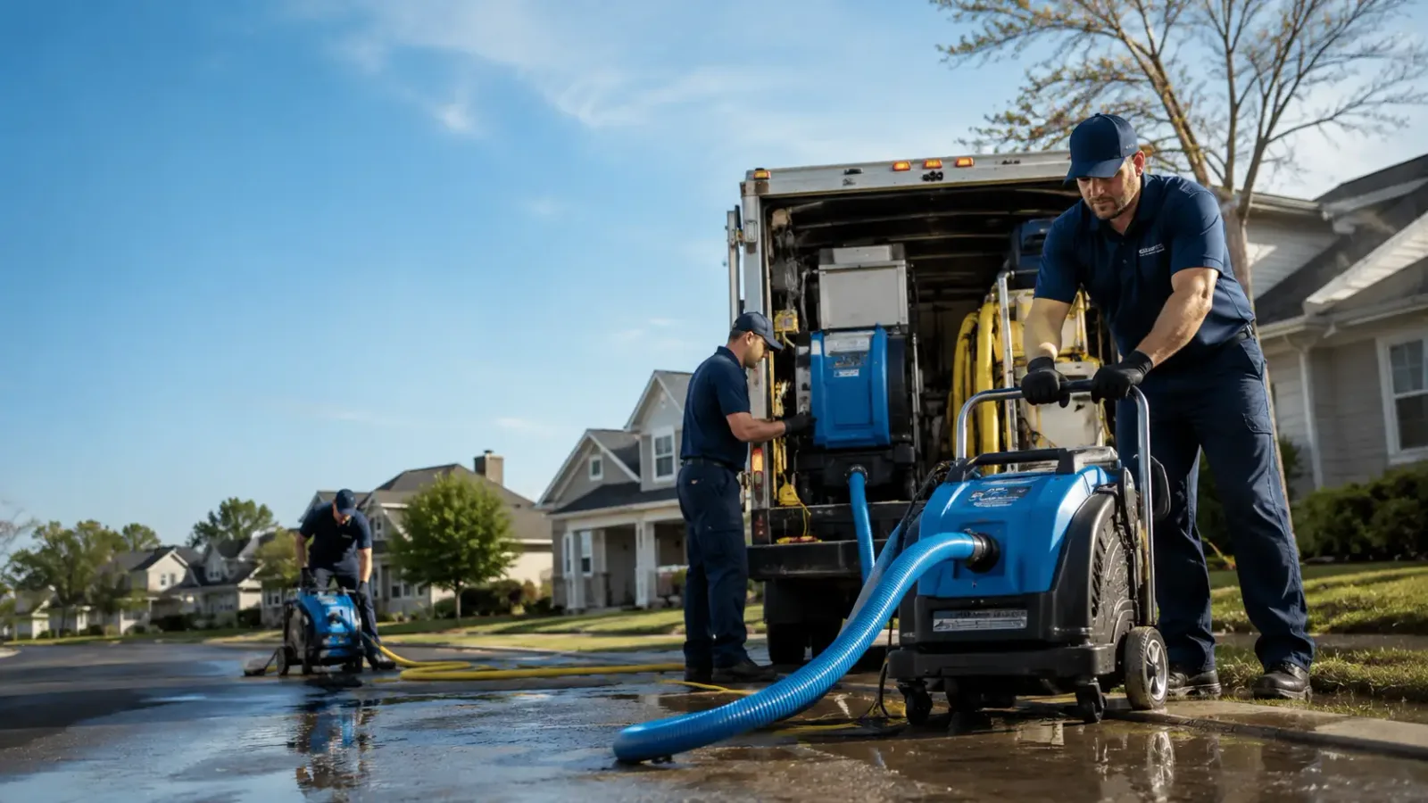 Flood Damage Cleanup in Tad, WV